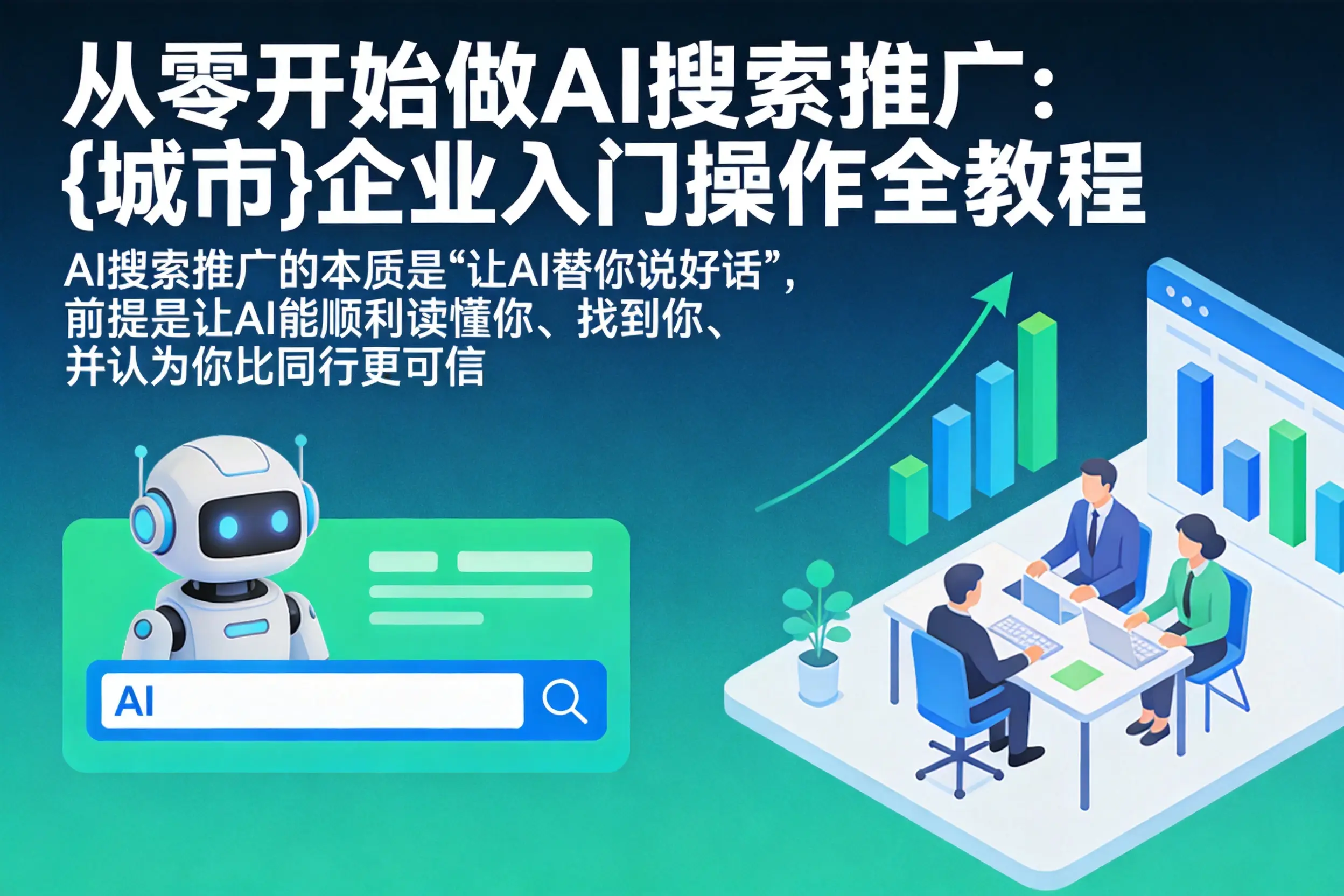 从零开始做AI搜索推广：和田市企业入门操作全教程